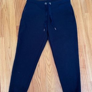 Navy blue sweatpants